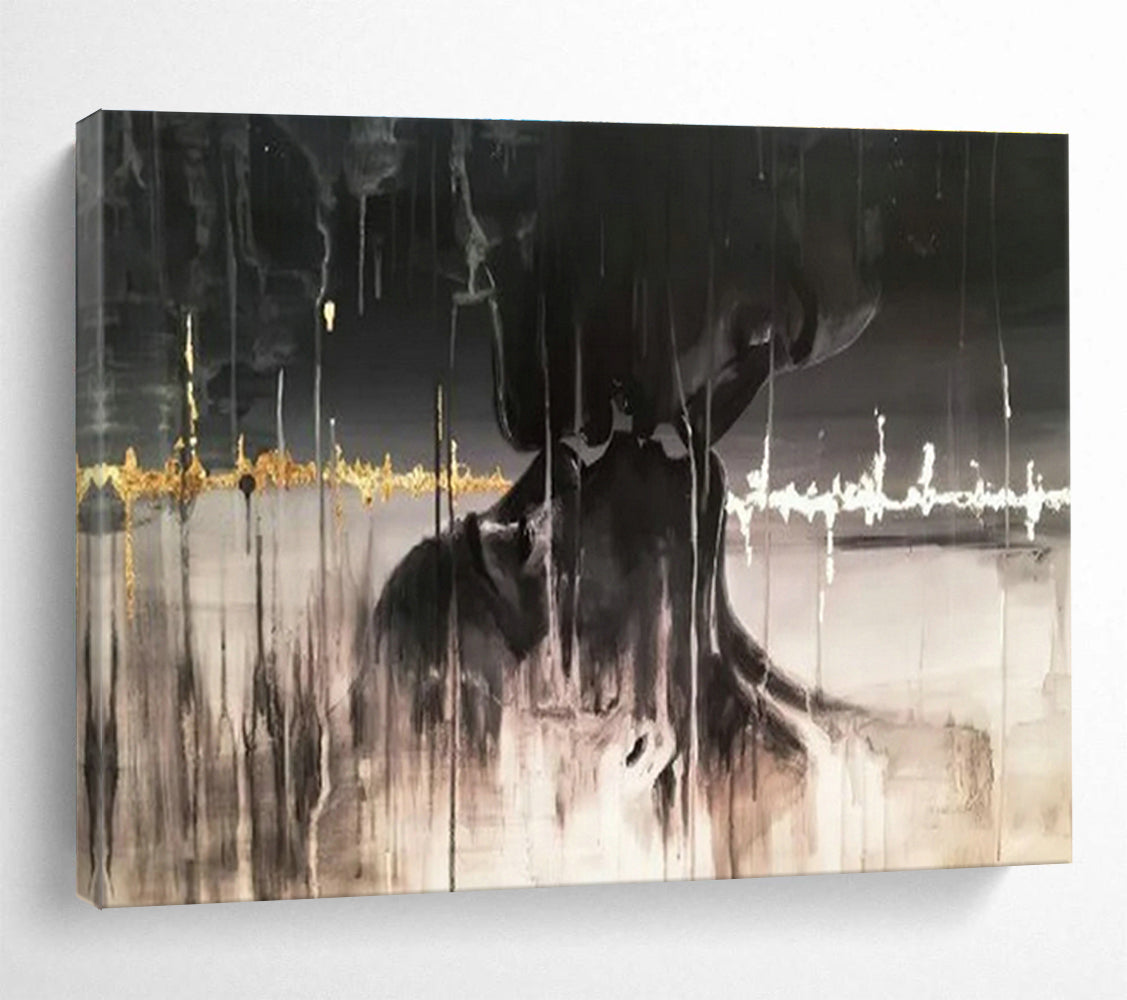 Massive Custom Handmade Abstract Wall Art for Exhibition Halls DLZ3284
