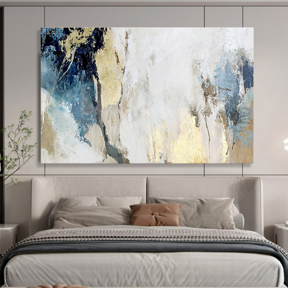 Custom-Made Ski Jump Tower Giant Abstract Hand Painting DLZ2512