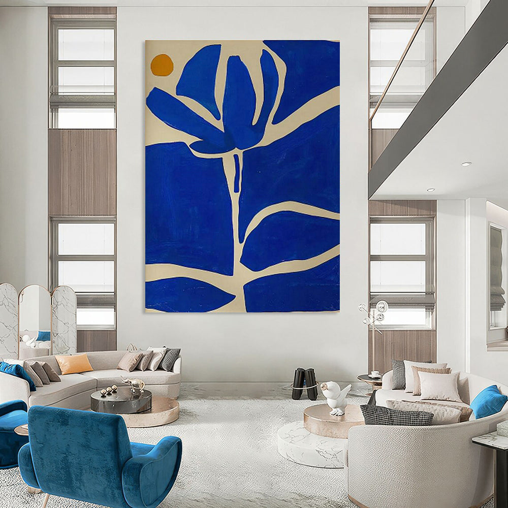 Massive Customizable Hand-Painted Abstract Canvas for Urban Food Forests  DLZ0111