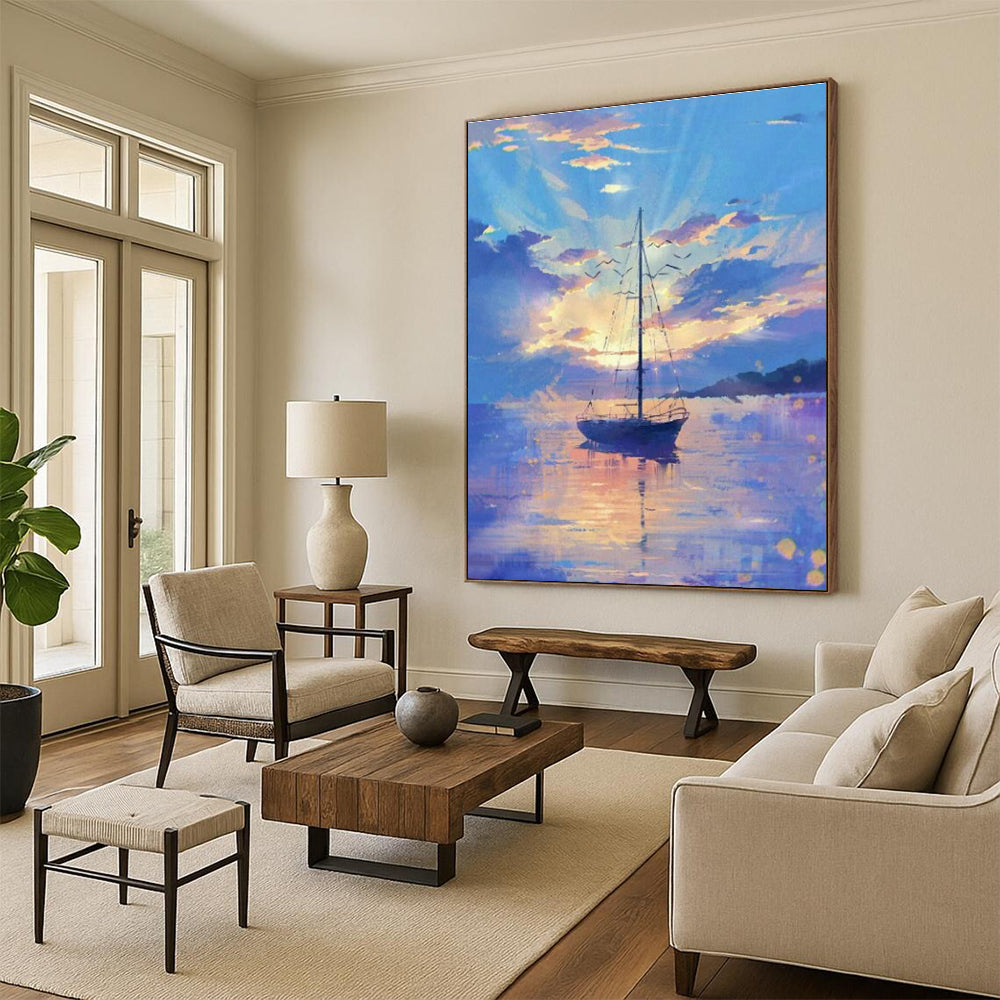 Extensive Large-Scale Custom Hand-Painted Abstract Canvas - Artistic Canvas for Street Art Jams  DLZ0316