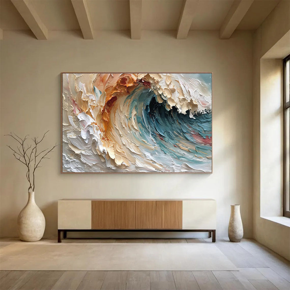 Customized Large-Scale Abstract Hand Painting for Underwater Archaeological Site 3D Mapping Studio DLZ3060