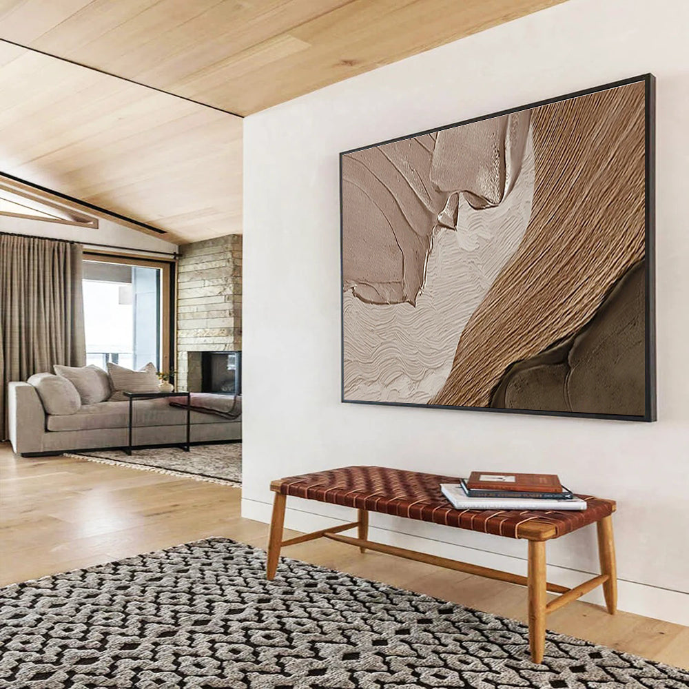 Customized Large Abstract Hand Painting for Augmented Reality Technology R&D Center DLZ2851