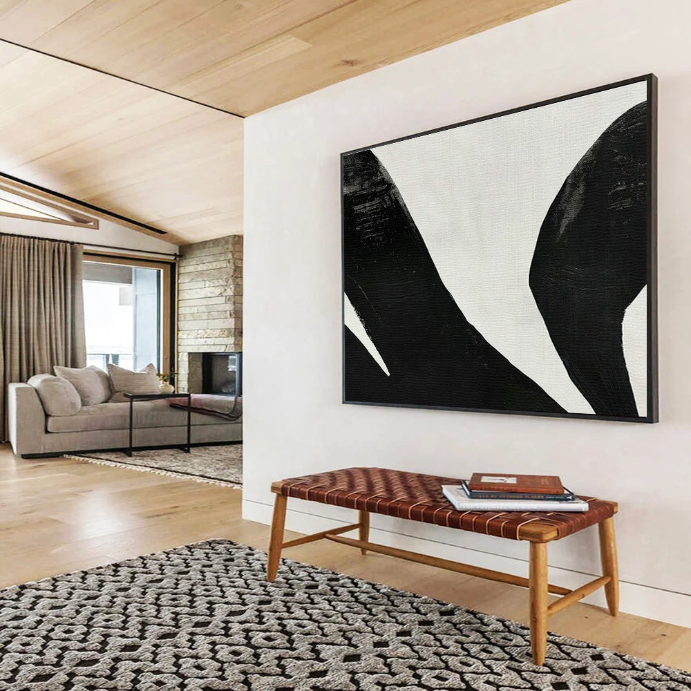 Large Custom Abstract Hand-Painted Art for Urban Vertical Farming Education Center DLZ2970