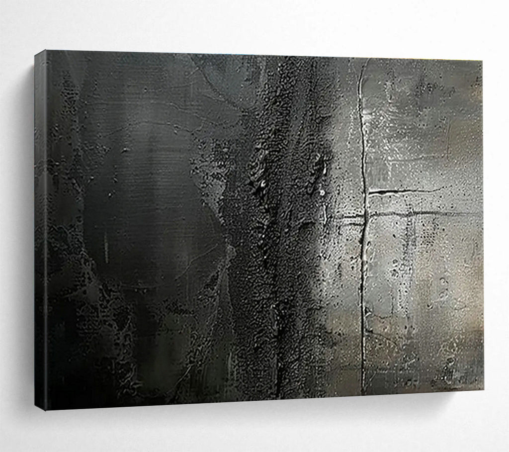 Custom-Made AI Research Lab Large Abstract Hand Painting DLZ2534