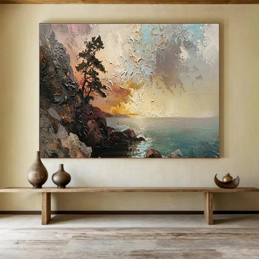 Customized Large-Scale Abstract Hand Painting for 3D Printing Manufacturing Hub DLZ2847