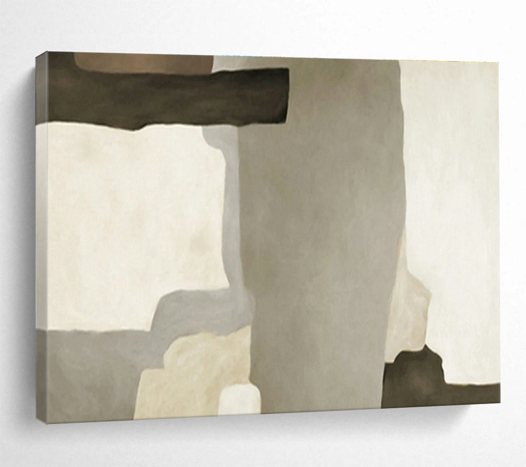 Large-Size Custom Hand-Painted Abstract Painting for Vertical Urban Farming Training Institute DLZ2991