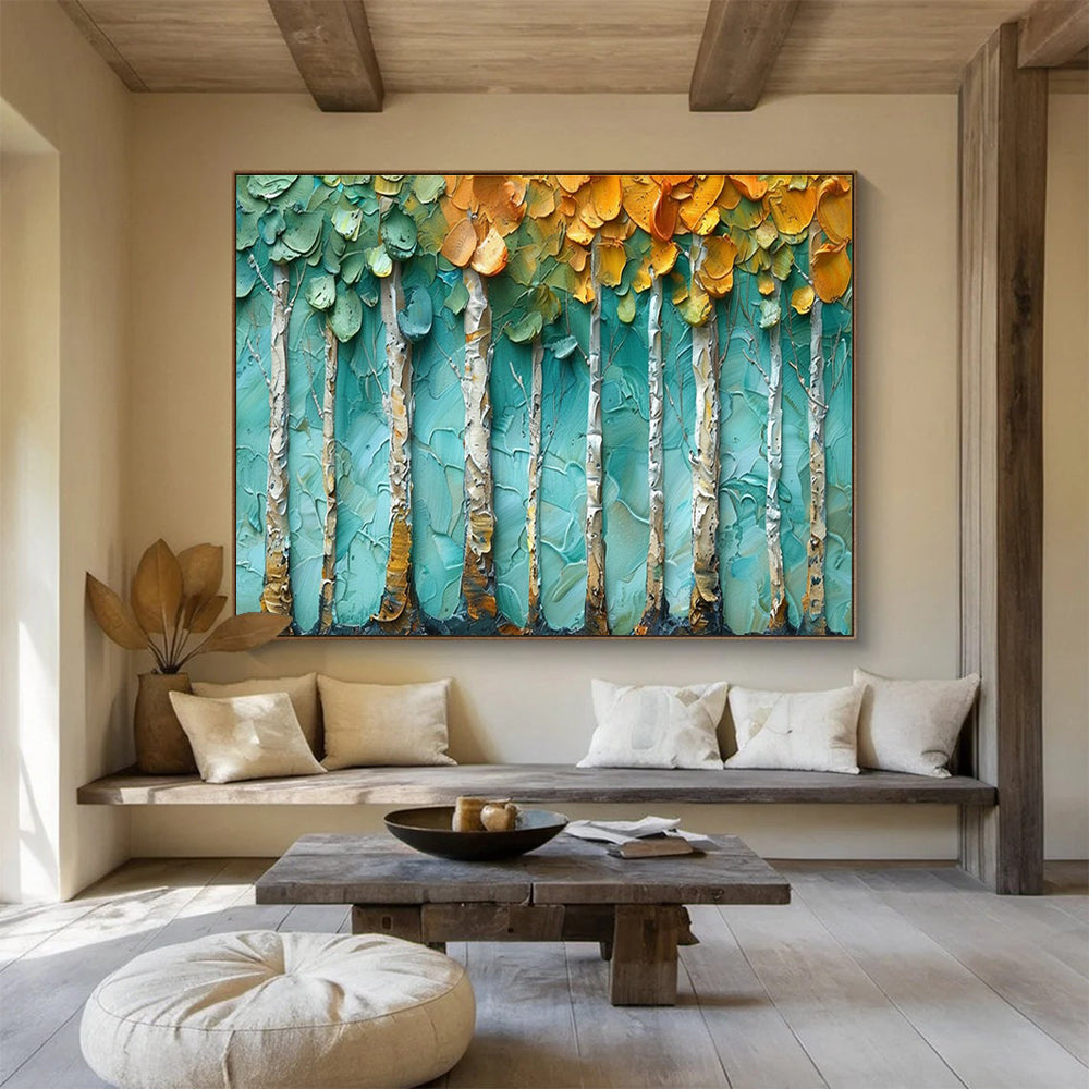 Oversized Custom Hand-Painted Abstract Art for Antarctic Marine Mammal Population Genetics and Evolution Research Station DLZ3206