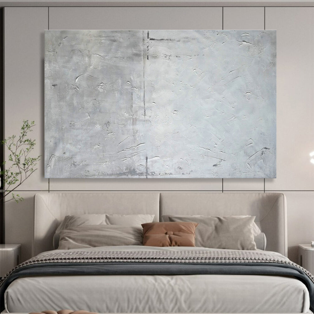 Big Handmade Abstract Painting, Soft Pastel Colors for Nurseries DLZ3232