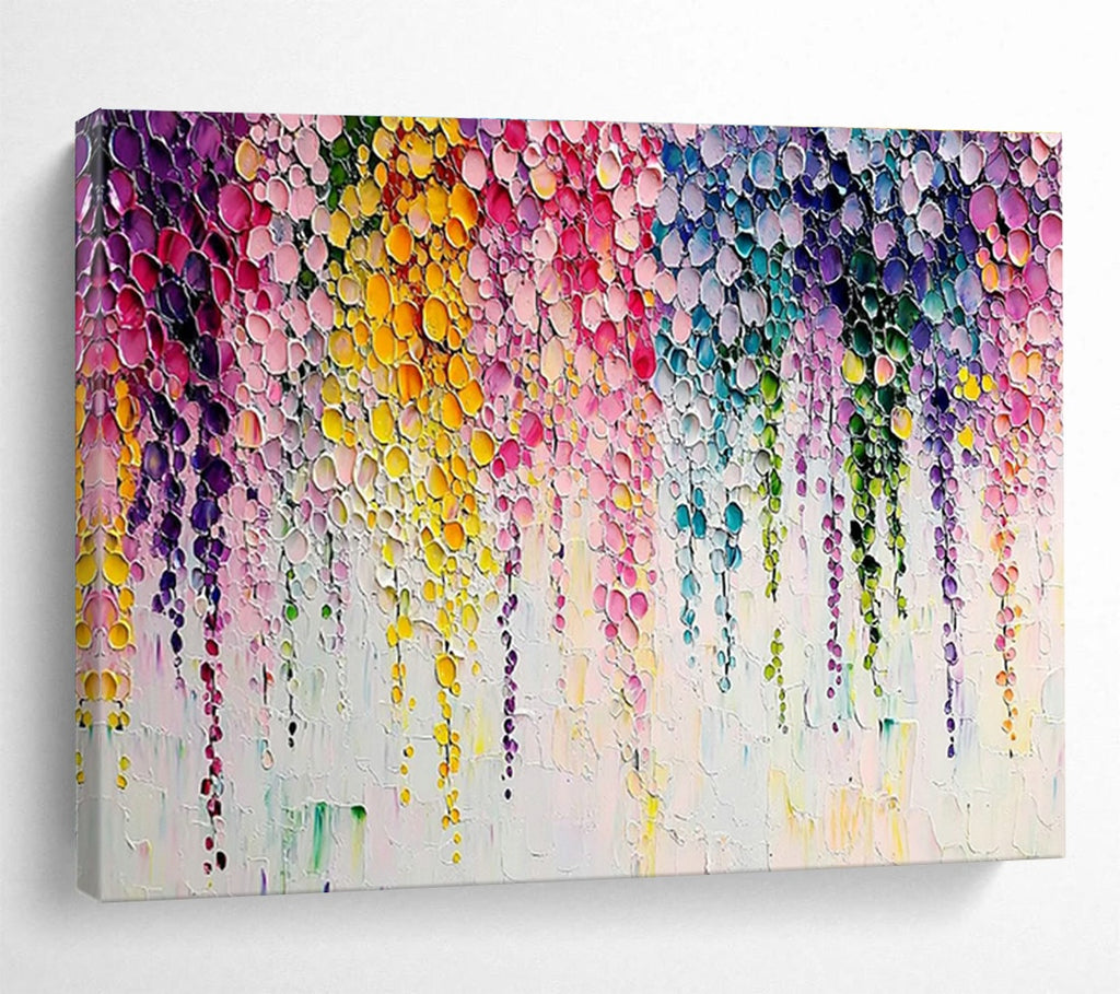 Extra Large Custom Hand-Painted Abstract Art for Sports Team Locker Rooms DLZ3289