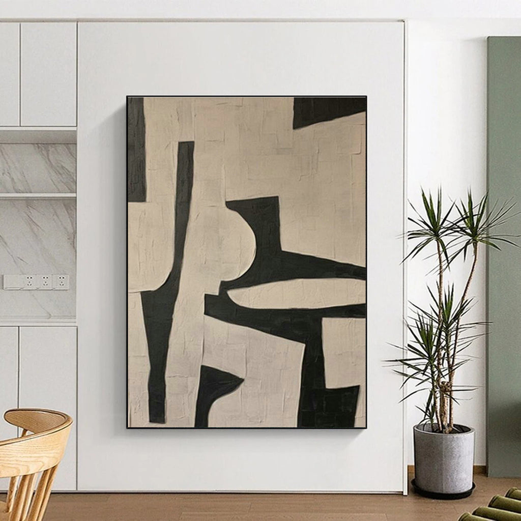 Immense Custom Hand-Painted Abstract Painting - Enchanting Addition to Botanical Gardens’ Visitor Centers  DLZ0180