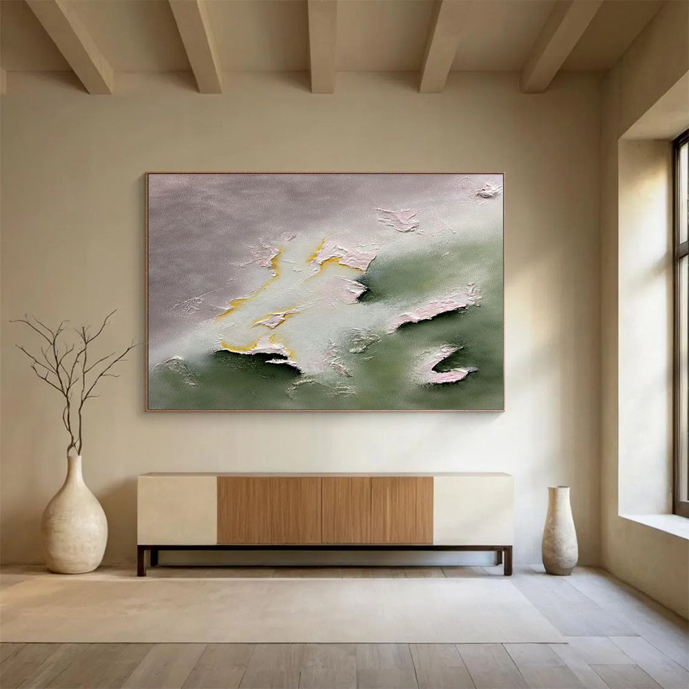 Oversized Custom Handmade Abstract Painting for Organic Farms’ Farmhouses DLZ3302