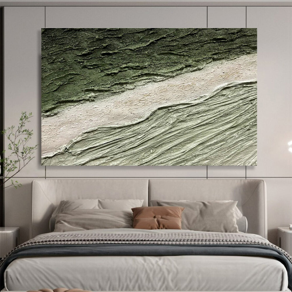 Custom Oversized Abstract Painting - Hand-Painted Acrylic Wall Art for Living Room