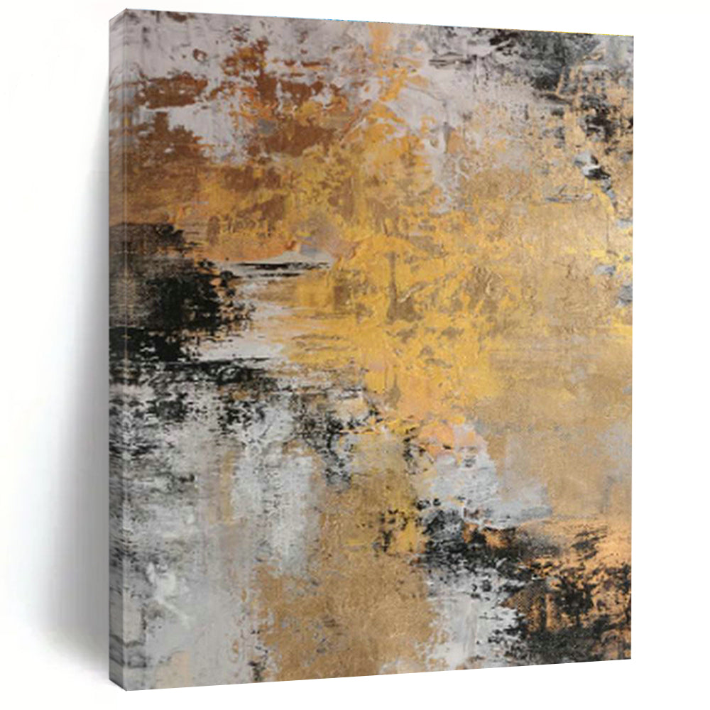 Big Customizable Hand-Painted Abstract Artwork for Bookbinding Studios  DLZ0013
