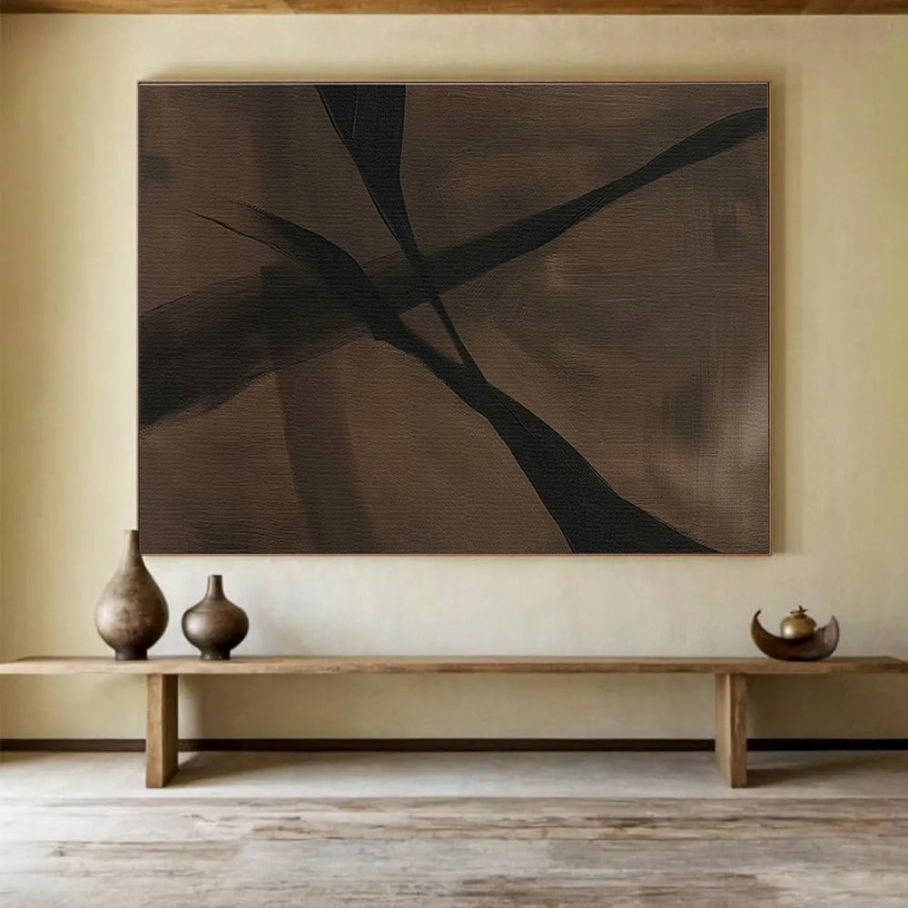 Tailored Drone Delivery Station Giant Abstract Hand-Painted Art DLZ2527