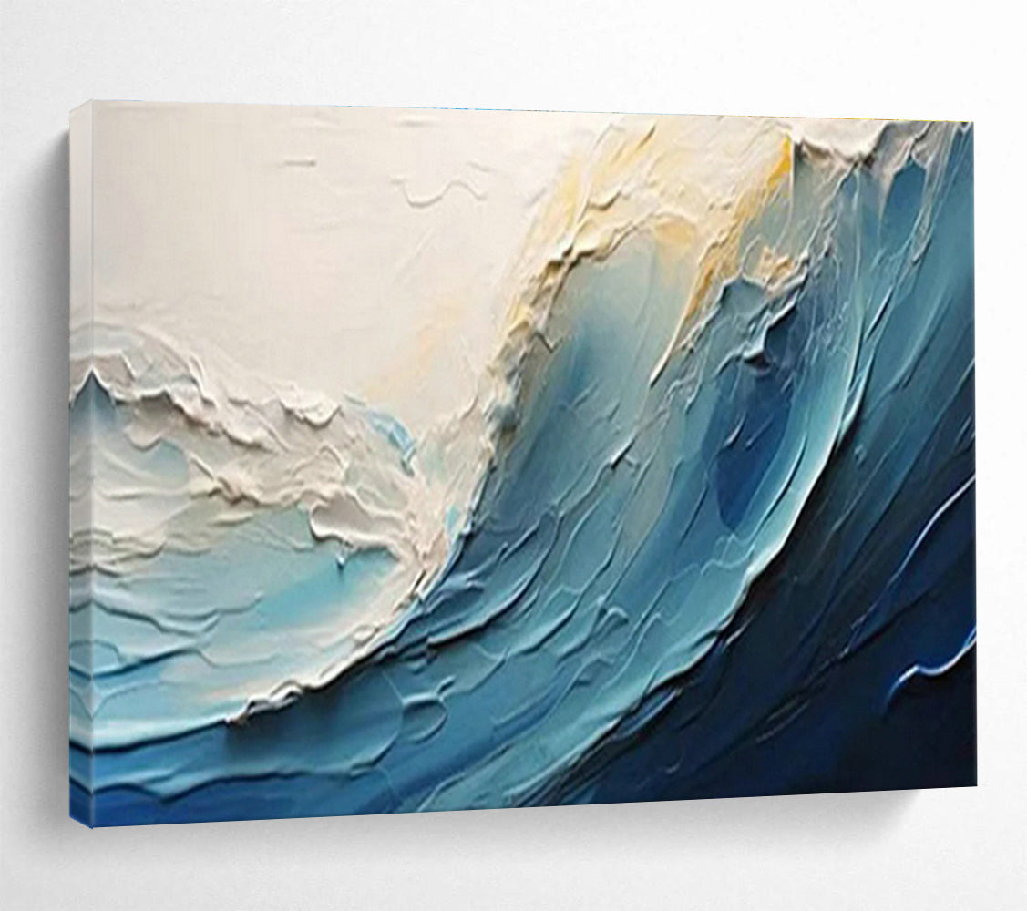 Customized Large-Scale Abstract Hand Painting for Airship Passenger Lounge DLZ2911