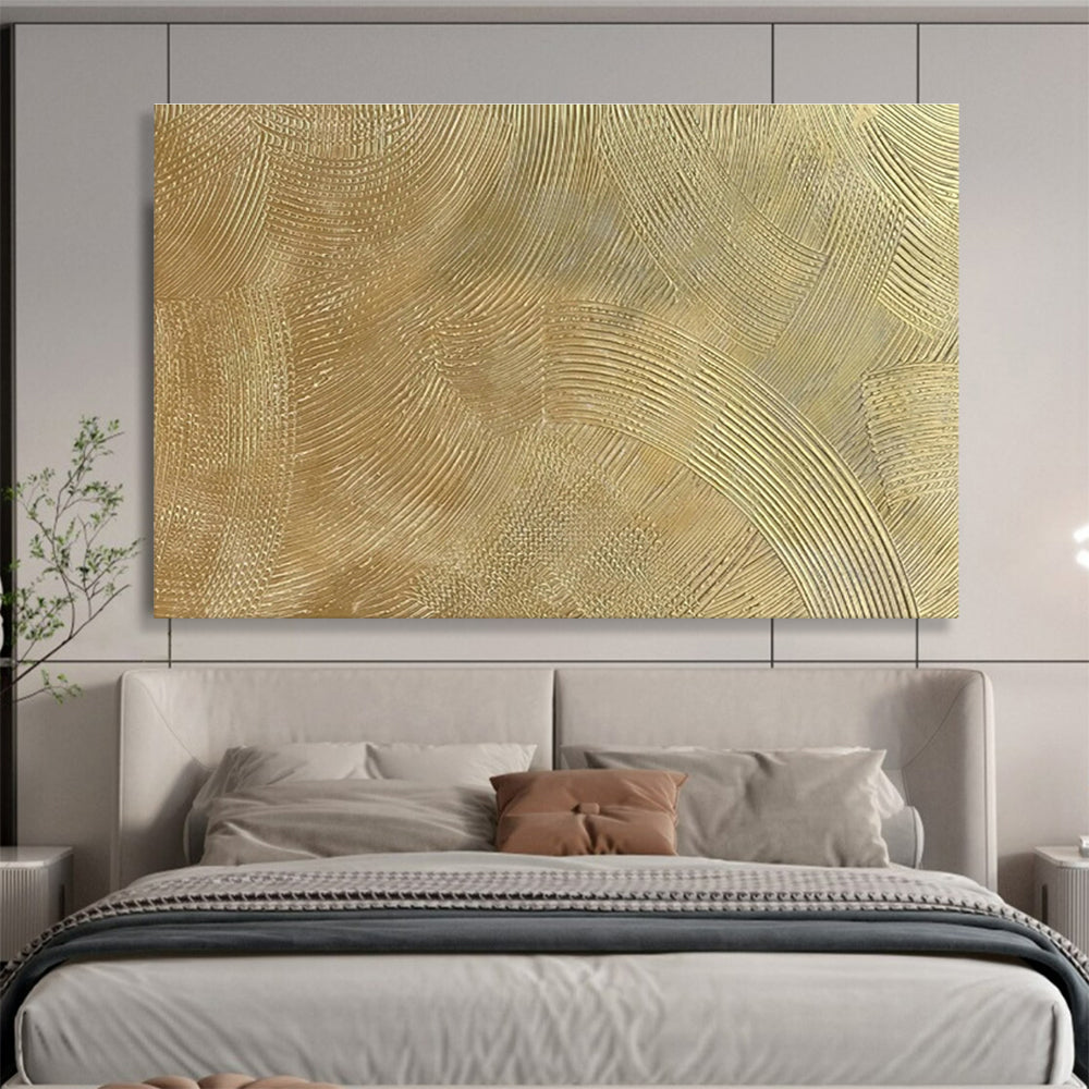 Oversized Custom Hand-Painted Abstract Art for Urban Rainwater Harvesting Hub DLZ2964