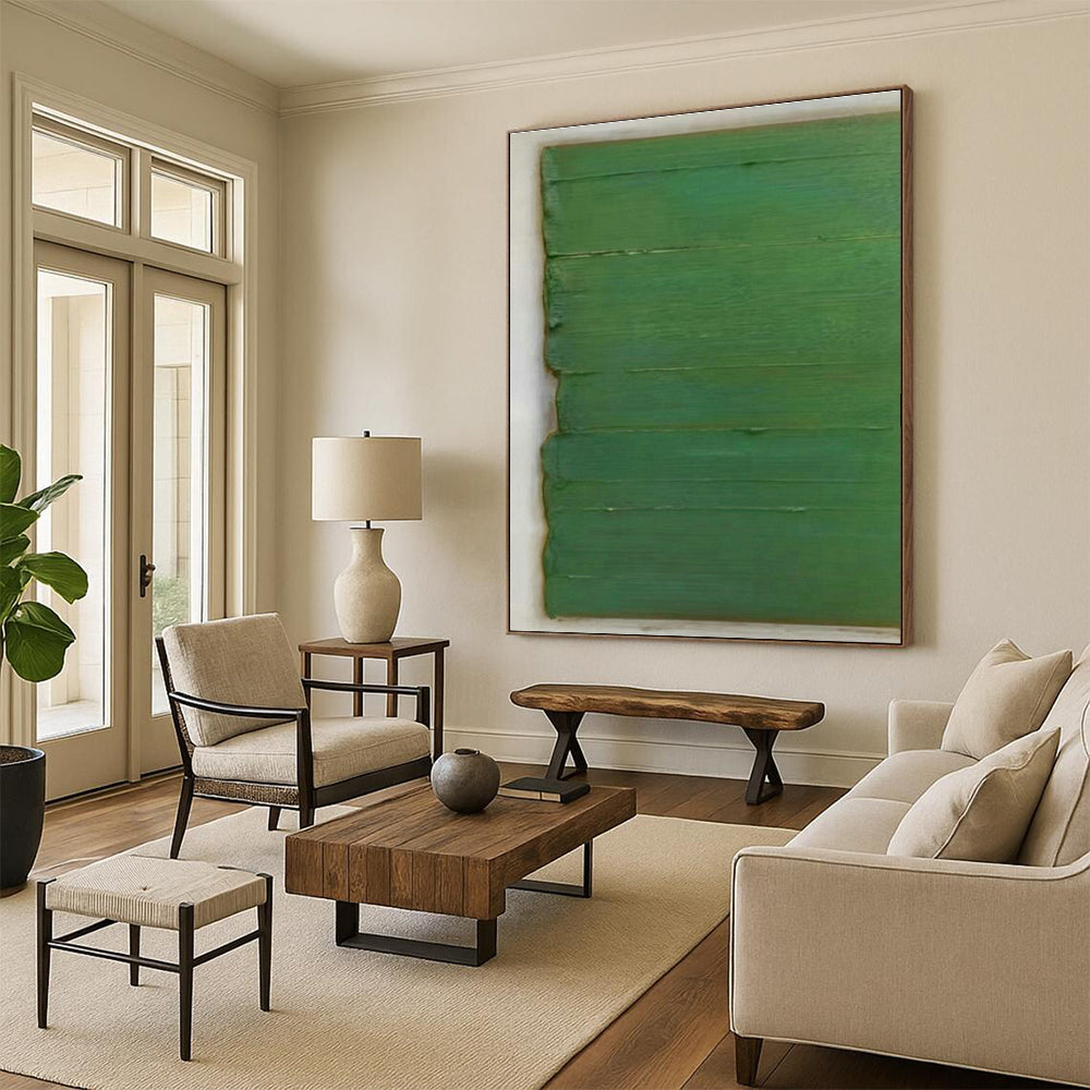 Enormous Custom Hand-Painted Abstract Painting - Artistic Flair for Fashion Design Schools’ Showrooms  DLZ0322