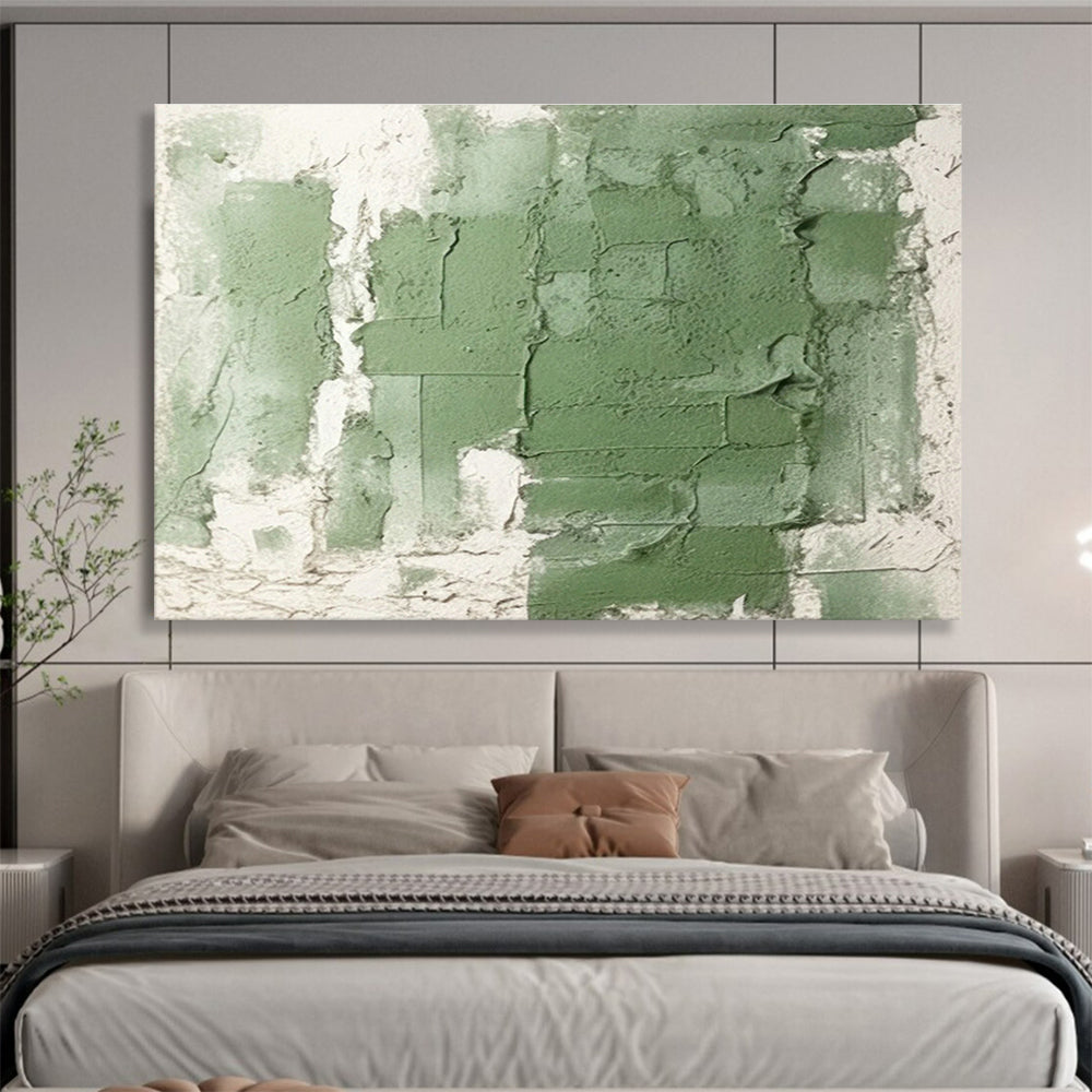 Custom-Made Fusion Energy Power Plant Cooling Tower Large Abstract Hand Painting DLZ2658