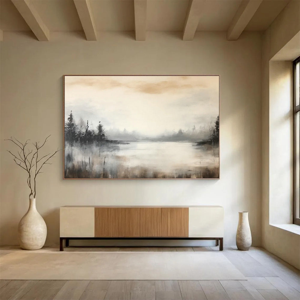 Custom-Made Giant Abstract Hand Painting for Pet Store DLZ2713