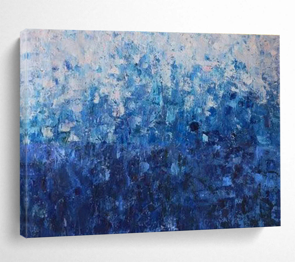 Large-Size Custom Abstract Hand Painting for Urban Vertical Farming Aquaponics System Integration Facility DLZ3044