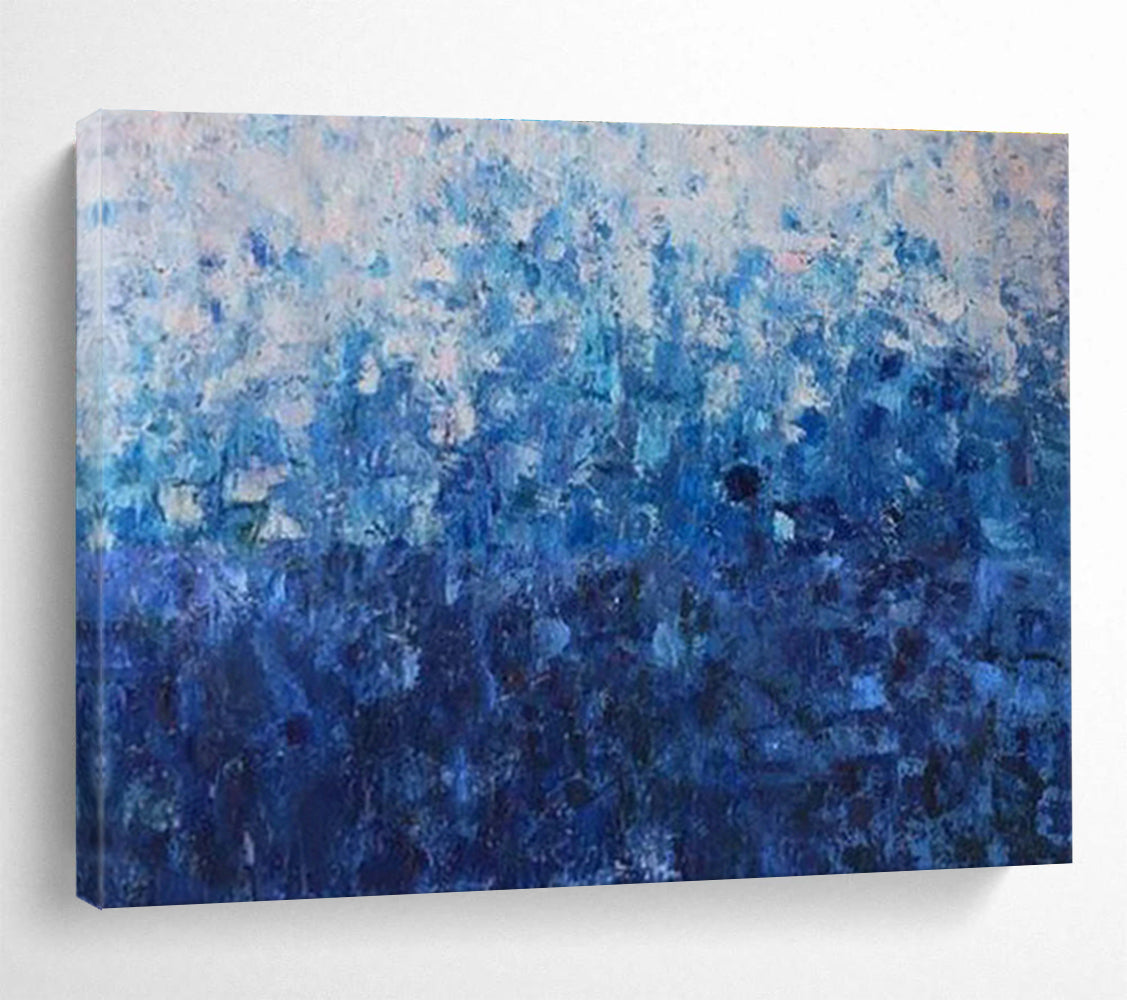 Large-Size Custom Abstract Hand Painting for Urban Vertical Farming Aquaponics System Integration Facility DLZ3044