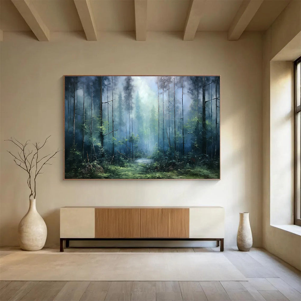 Extra Large Customizable Handmade Abstract Painting for Dining Areas DLZ3253