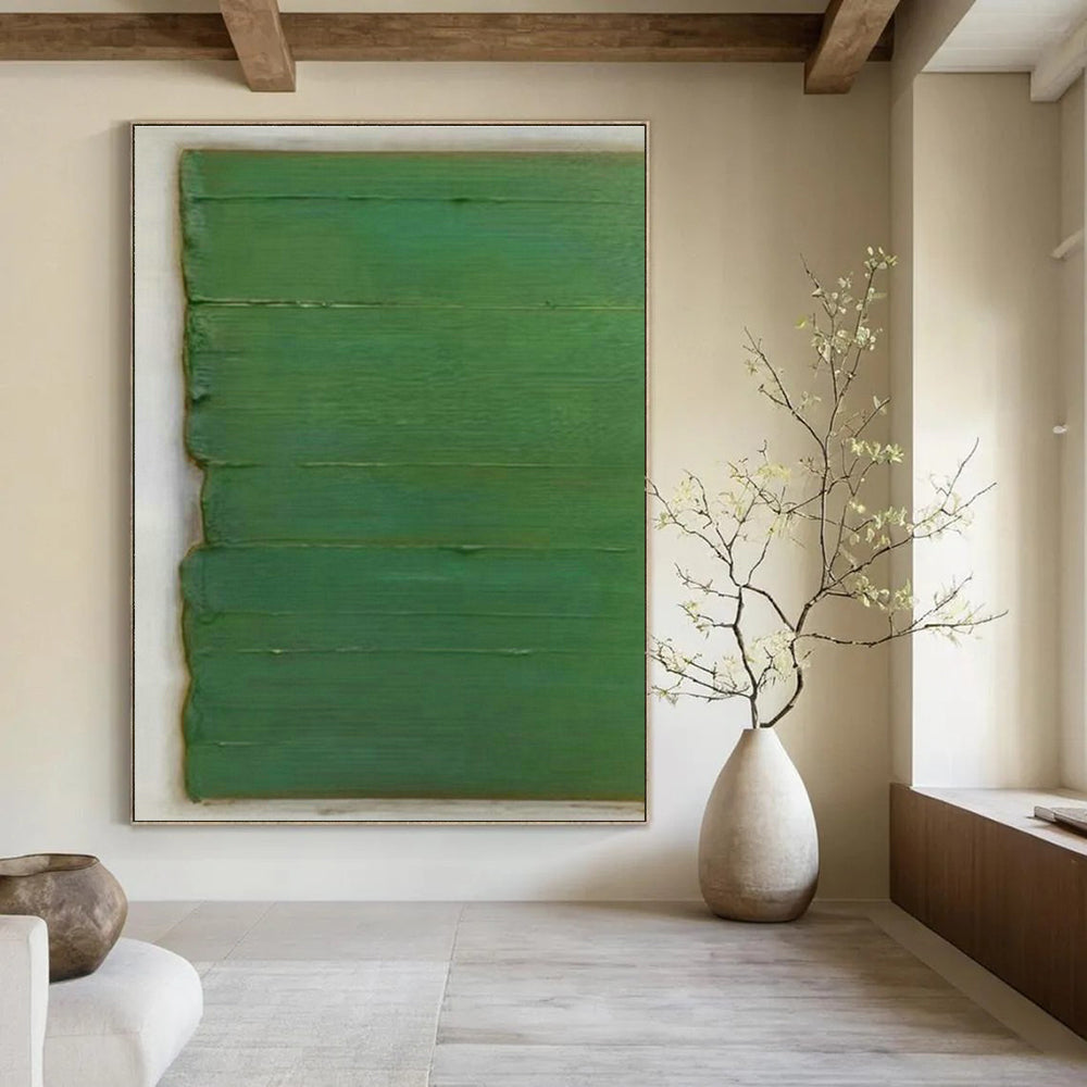 Enormous Custom Hand-Painted Abstract Painting - Artistic Flair for Fashion Design Schools’ Showrooms  DLZ0322