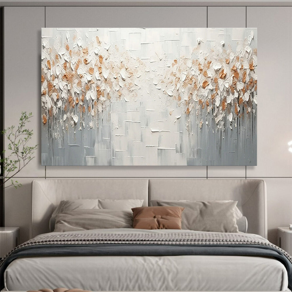 Touchable Relief Custom Hand-Painted Abstract Art—Interactive Decor for Nurseries