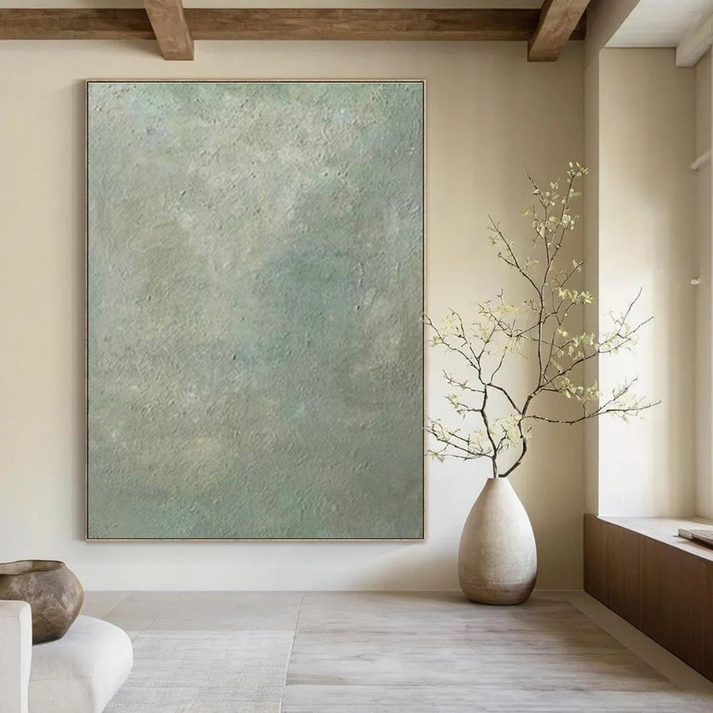 Enormous Custom Hand-Painted Abstract Painting - Mystical Allure for Crystal Healing Centers  DLZ0234