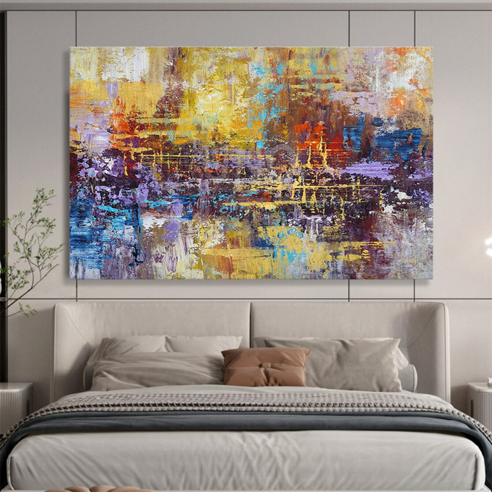 Custom-Made 3D Printing Factory Large Abstract Hand Painting DLZ2538