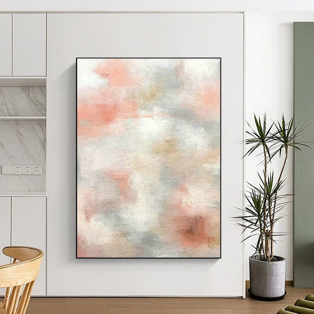 Extra Large Custom Handmade Abstract Painting for Greenhouses  DLZ0004
