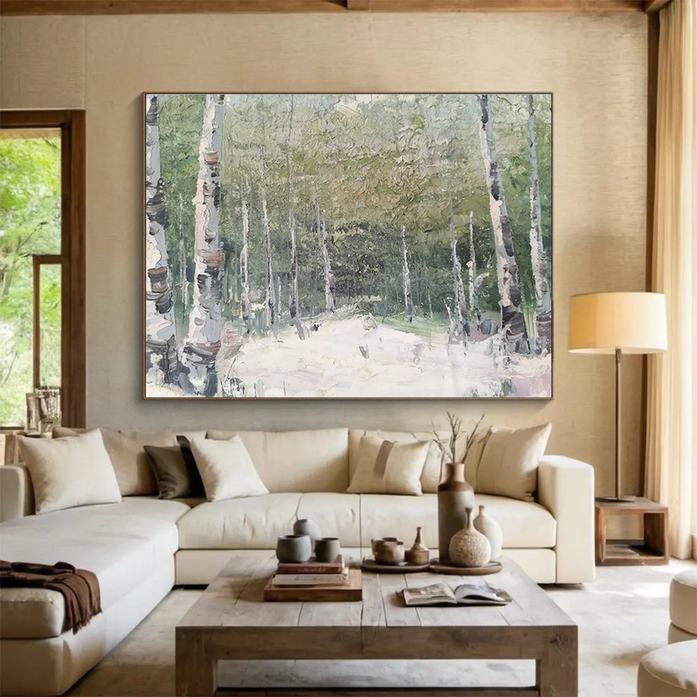 Oversized Custom Hand-Painted Abstract Art for Subterranean Cave Mapping and Exploration Team Base DLZ3013
