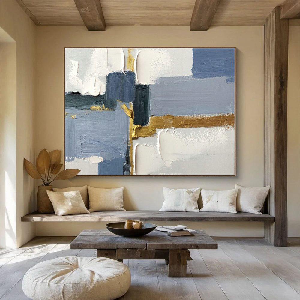 Custom Giant Abstract Hand Painting for Kitchen DLZ2695