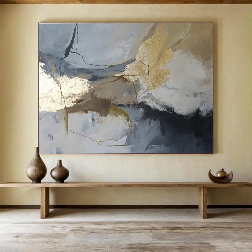 Customized Large-Scale Abstract Hand Painting for Skybridge Observatory DLZ2903